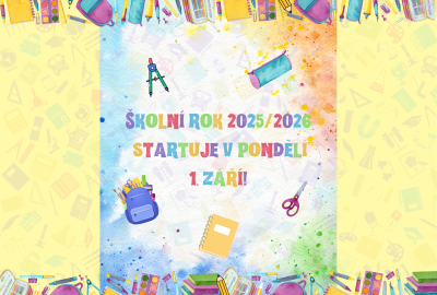 Začátek školního roku 2025/2026