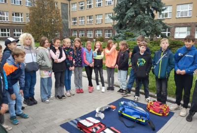 Ukázka požární techniky