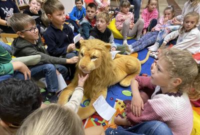 Návštěva v knihovně