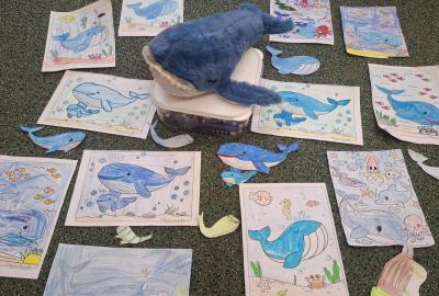 Velrybák Ňufík má nové kamarády