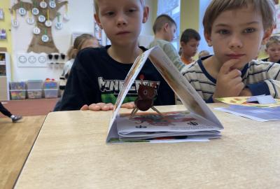 Kamarádské čtení se 3.B : Kaštánkův domeček