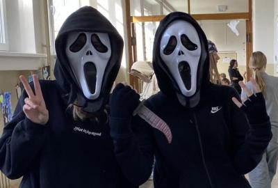 Halloween - momentky ze školní chodby