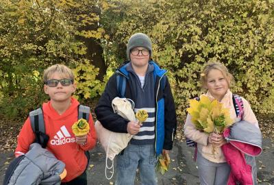 Podzimní tvoření a hry ve školní družině