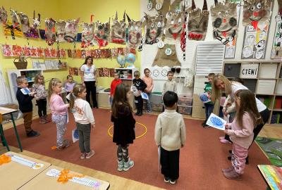 Návštěva budoucích prvňáčků