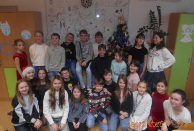 Vánoční besídka  ve třídě 5. B