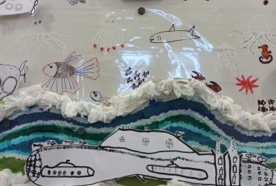 Výtvarný projekt - Co vidí ponorka ?