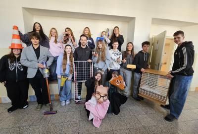 FOTO: Netradiční den v 9.B