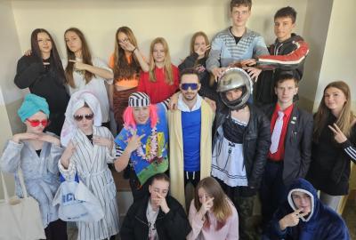 FOTO: Bláznivý den v 9.B