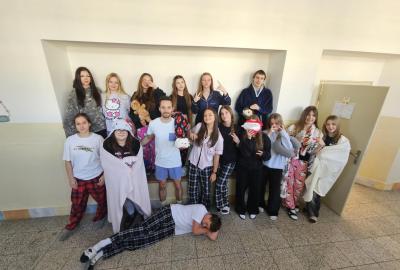 FOTO: Pyžamový den v 9.B